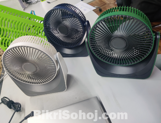 Rechargeable Fan 8inch, 4000 mAh Batteries